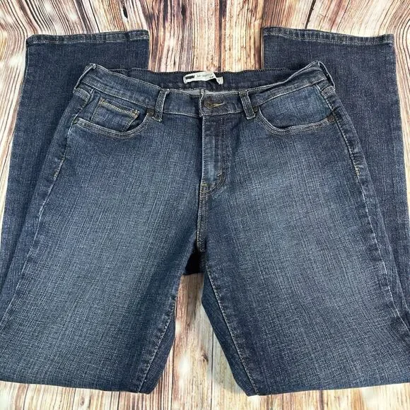 Levi's 515 Boot Cut Womens Size 10 Blue Mid Rise Jeans Denim Pants 30x30.5 - Picture 2 of 11